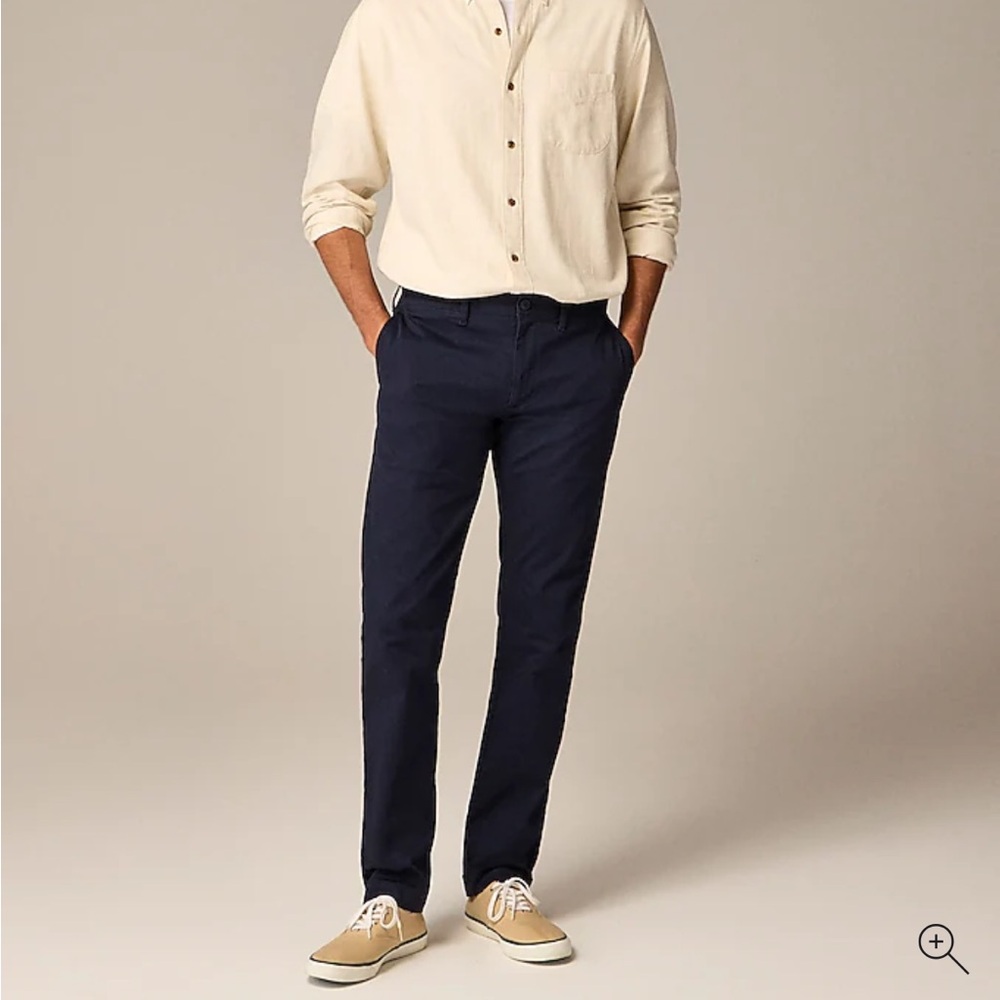J. Crew Blue Chinos for a Classic Look